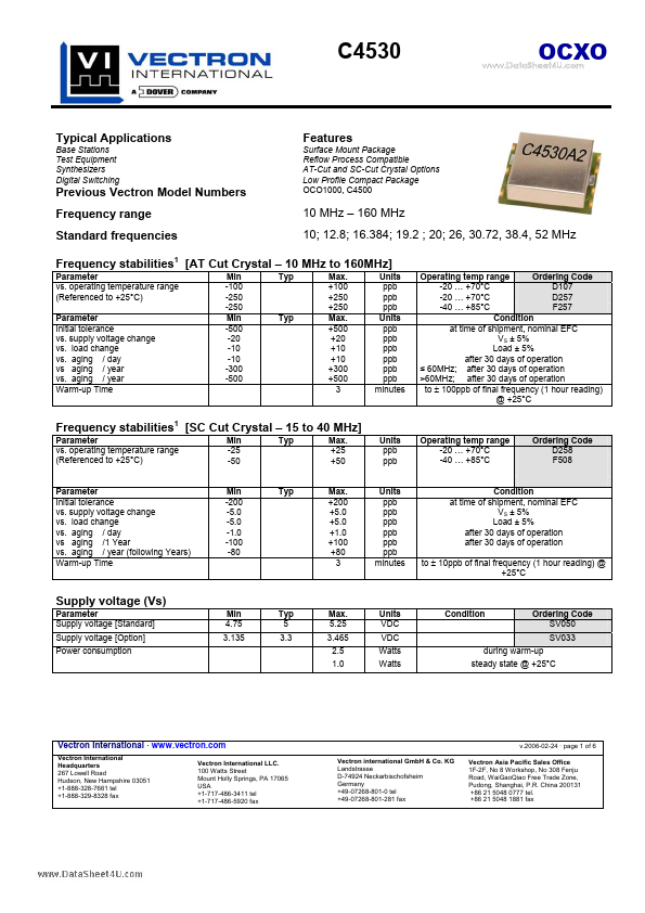 <?=C4530?> डेटा पत्रक पीडीएफ