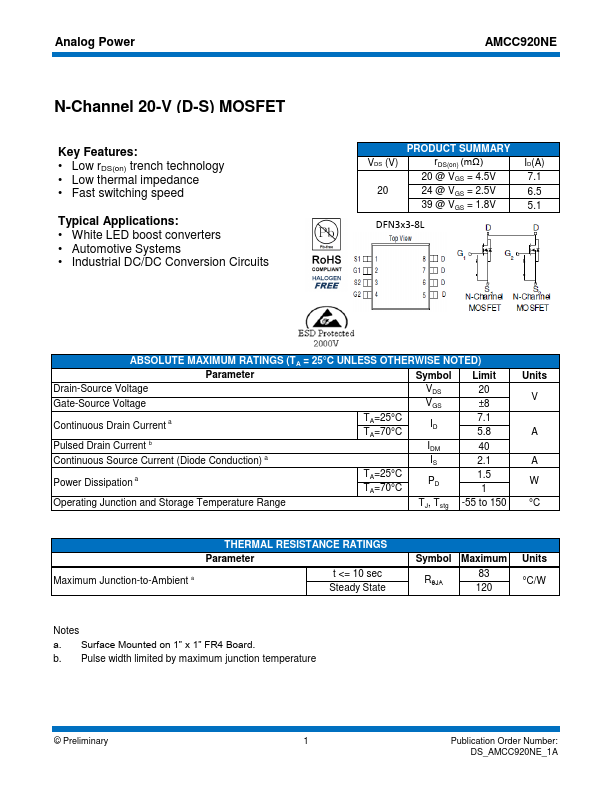 AMCC920NE