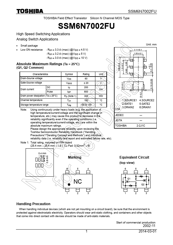 SSM6N7002FU