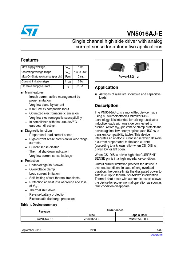 VN5016AJ-E