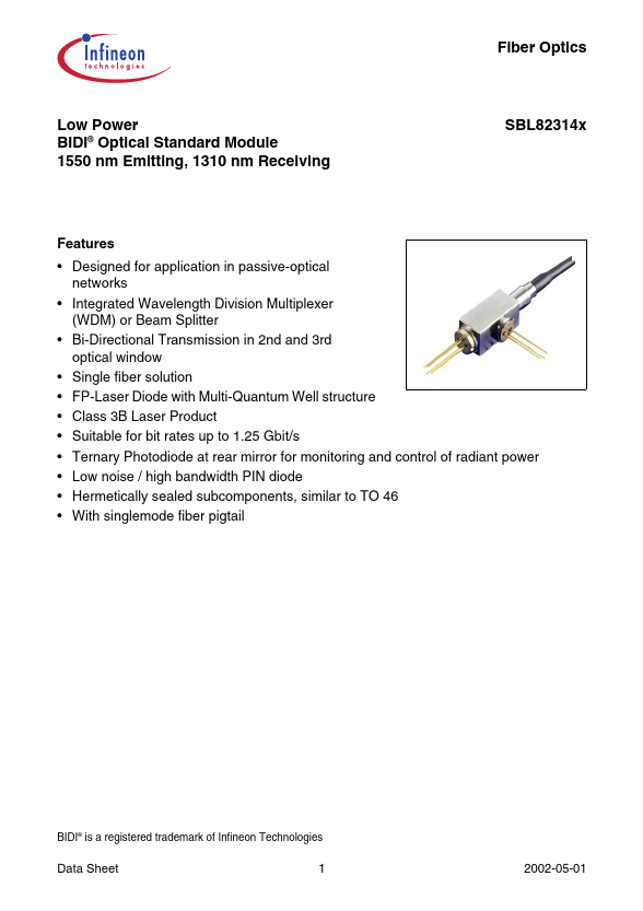 SBL82314Z Infineon Technologies AG