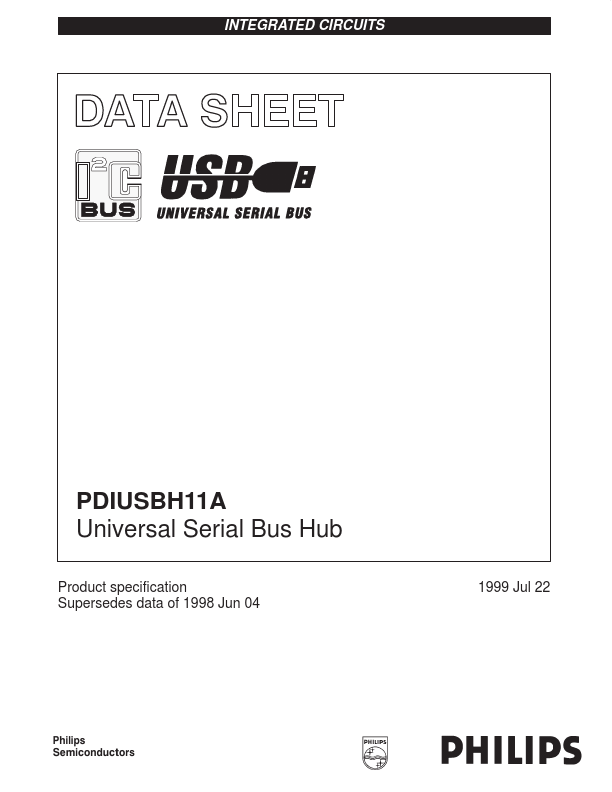 <?=PDIUSBH11AD?> डेटा पत्रक पीडीएफ