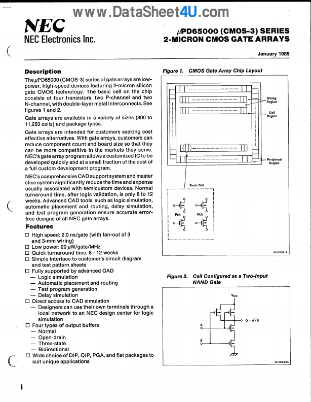 UPD65100 NEC Electronics