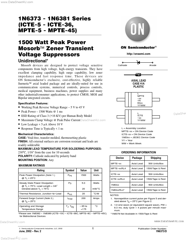 <?=MPTE-45?> डेटा पत्रक पीडीएफ