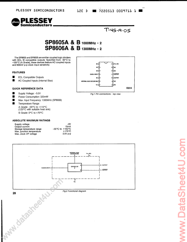 <?=SP8605B?> डेटा पत्रक पीडीएफ