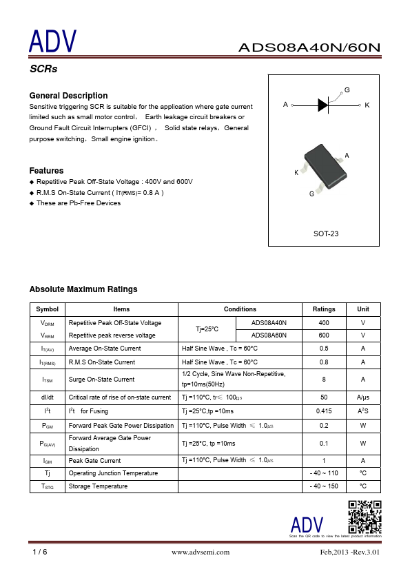 ADS08A60N