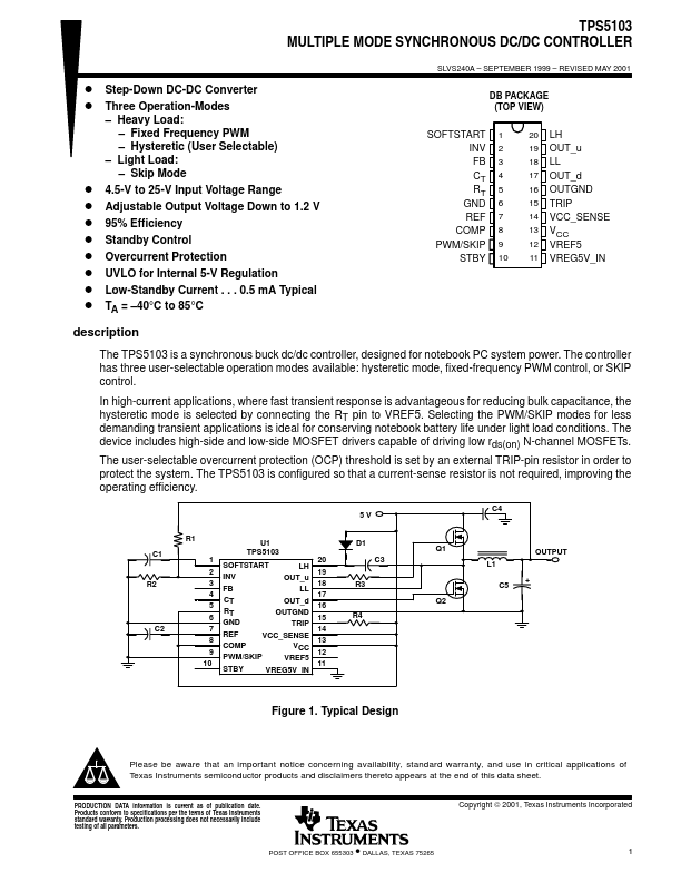TPS5103 Texas Instruments