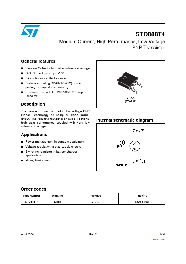 STD888T4