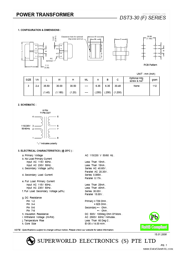 DST3-30 Superworld Electronics