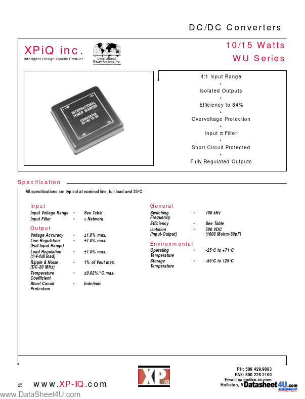 <?=WU10x?> डेटा पत्रक पीडीएफ