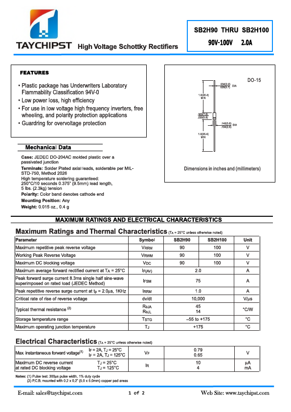 SB2H90 Taychipst Electronic