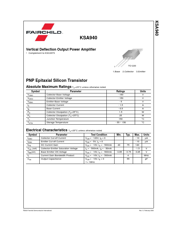 <?=KSA940?> डेटा पत्रक पीडीएफ