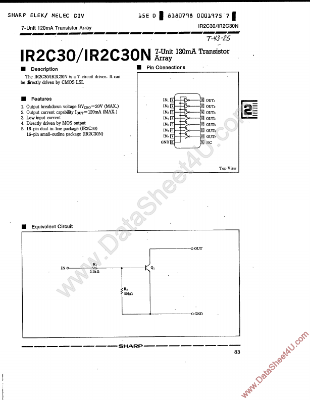 <?=IR2C30N?> डेटा पत्रक पीडीएफ