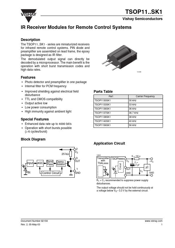 TSOP1156SK1