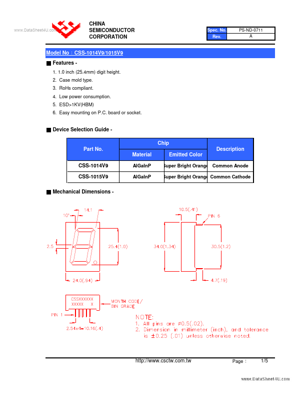 CSS-1015V9