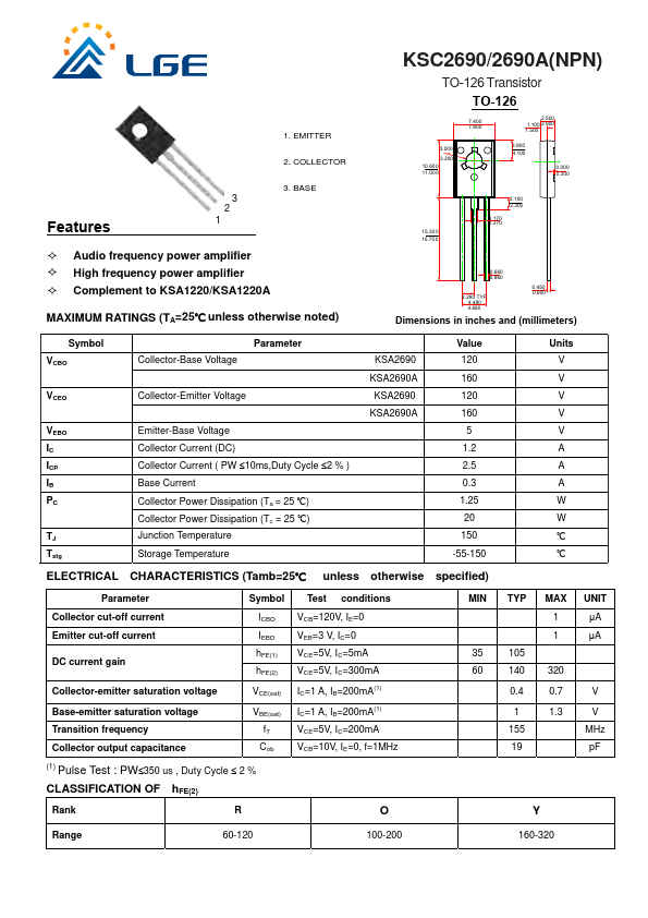 KSC2690A LGE