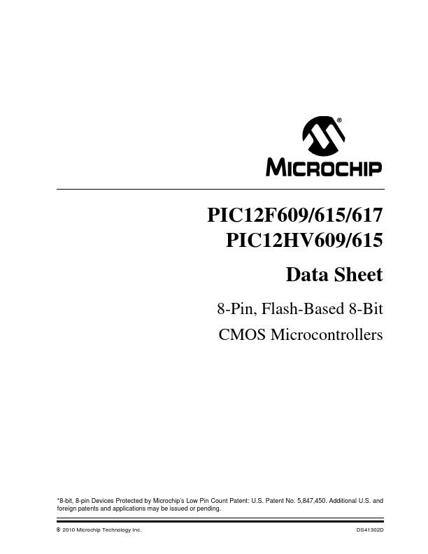PIC12F615 Microchip Technology