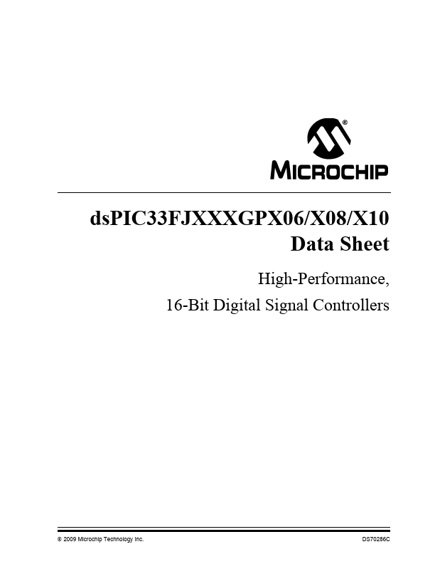 DSPIC33FJ64MC710 Microchip Technology