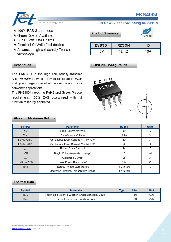 FKS4004 FETek