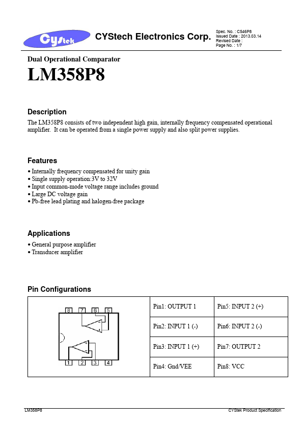 LM358P8