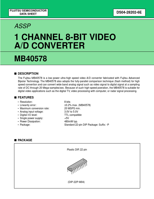 <?=MB40578?> डेटा पत्रक पीडीएफ