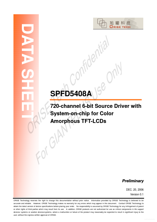 SPFD5408A