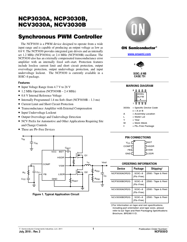 NCP3030A ON Semiconductor