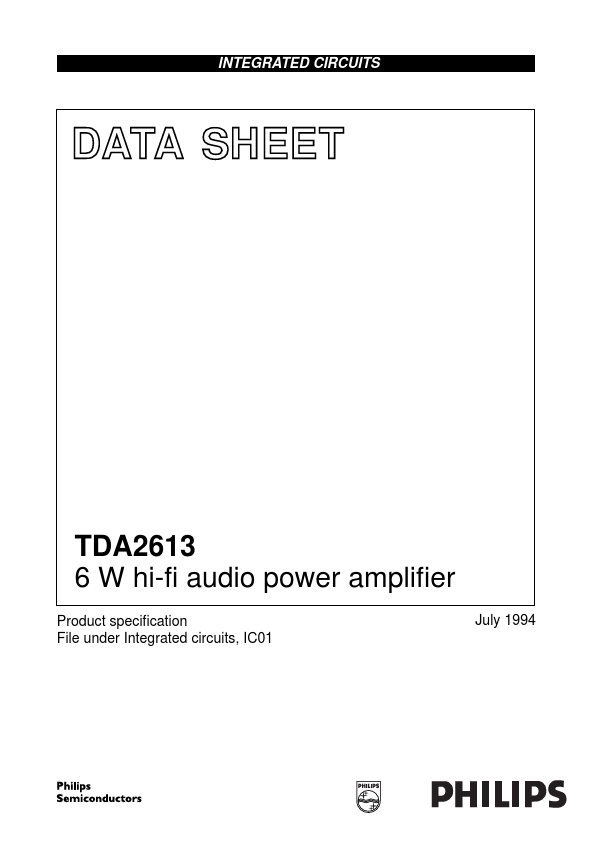 TDA2613 NXP