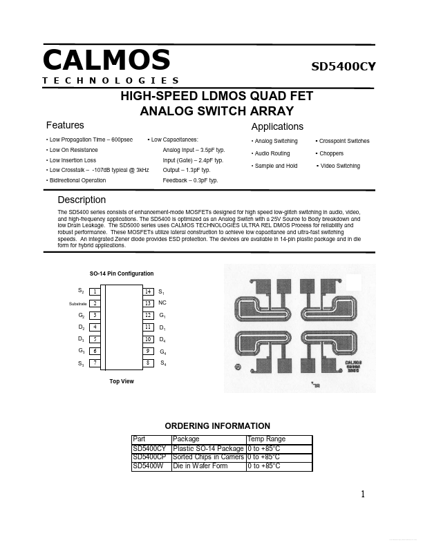 SD5400CY Calmos