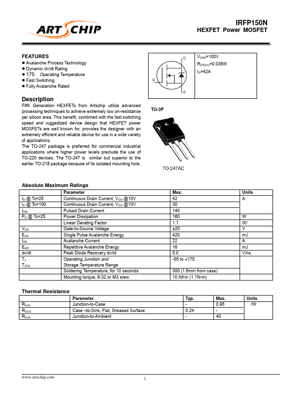 IRFP150N