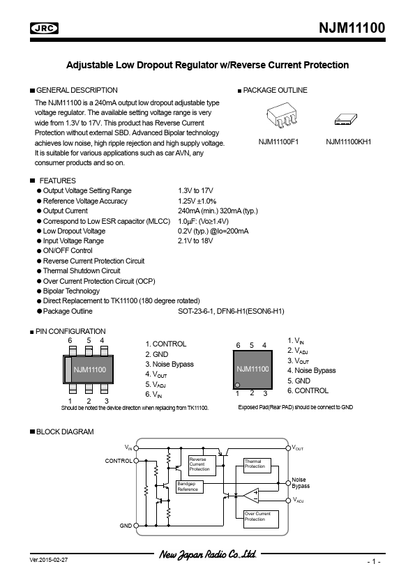 NJM11100F1