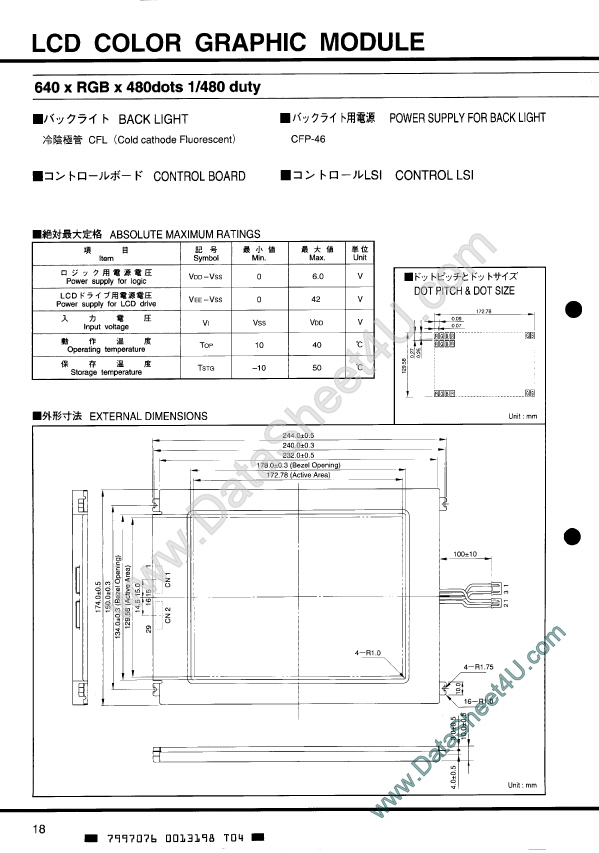 <?=LCM-5327-24NAK?> डेटा पत्रक पीडीएफ