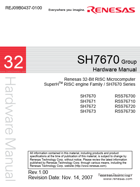 SH7670 Renesas Technology