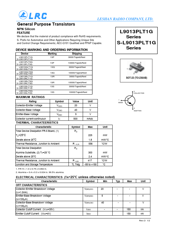 L9013QLT3G