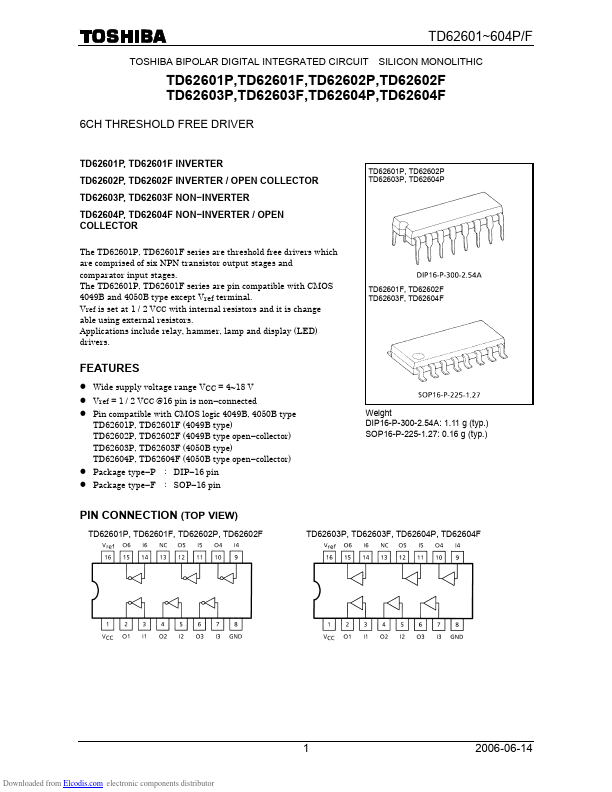 TD62601F Toshiba