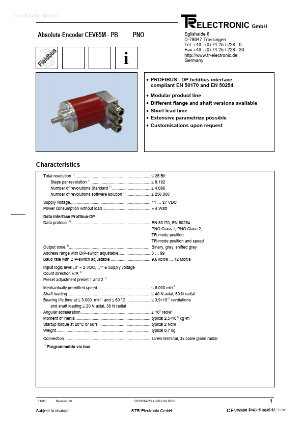 CEV-65M-PB