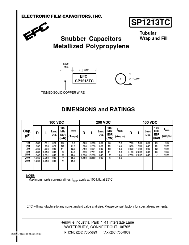 <?=SP1213TC?> डेटा पत्रक पीडीएफ