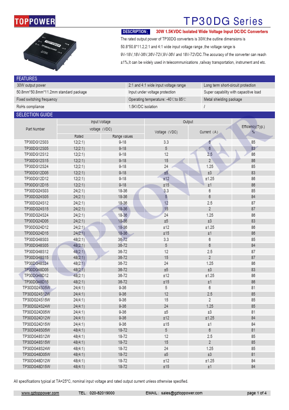 TP30DG24D05W