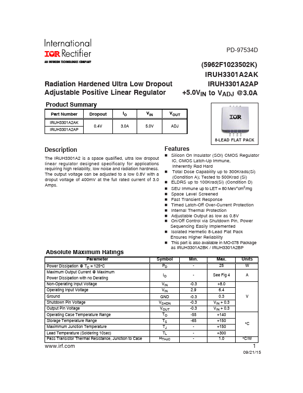 IRUH3301A2AP International Rectifier