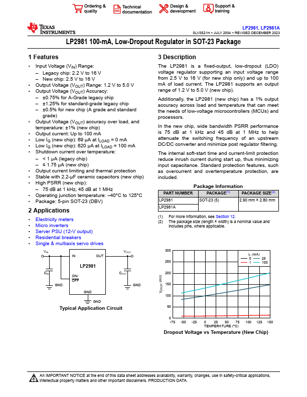 LP2981-30 Texas Instruments