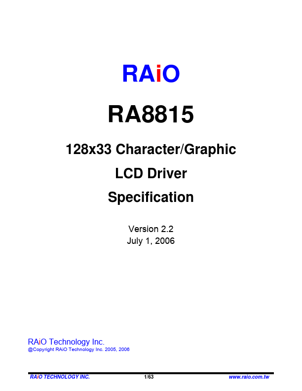 RA8815