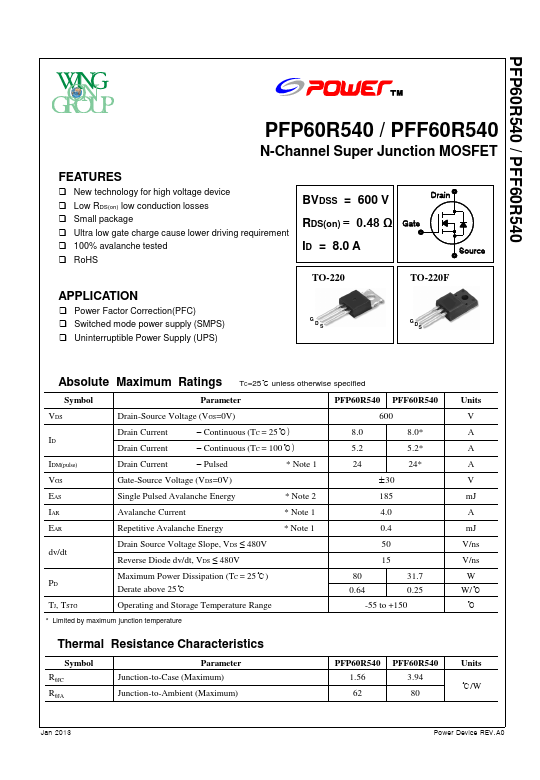 PFF60R540