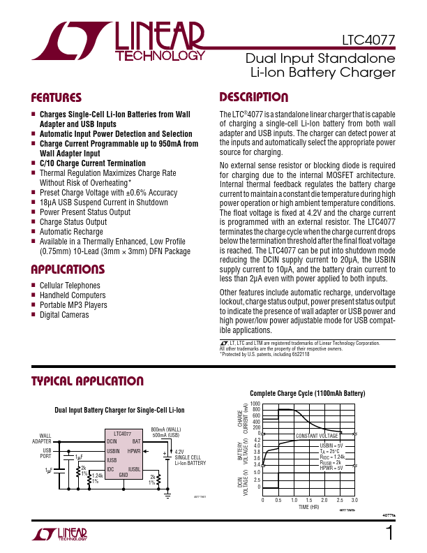 LTC4077