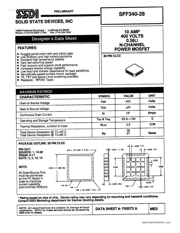 SFF340-28