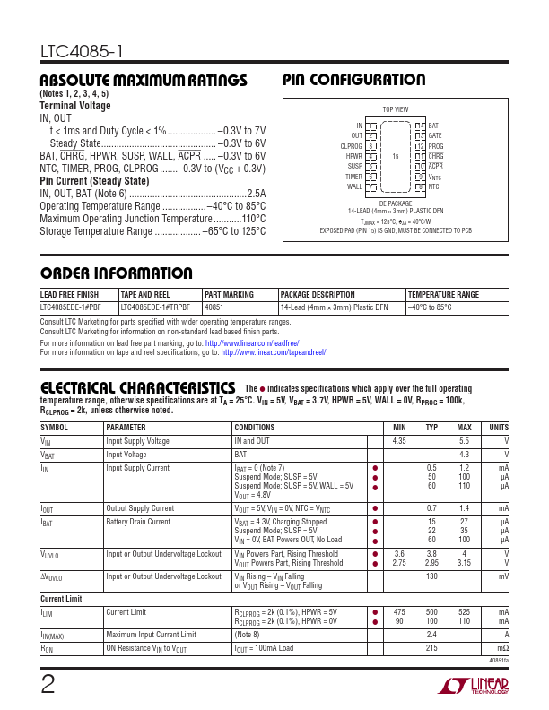 LTC4085-1