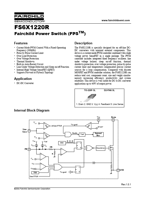 <?=FS6X1220R?> डेटा पत्रक पीडीएफ