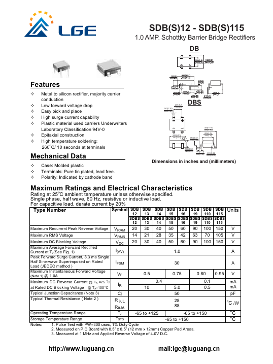 SDB110 LGE