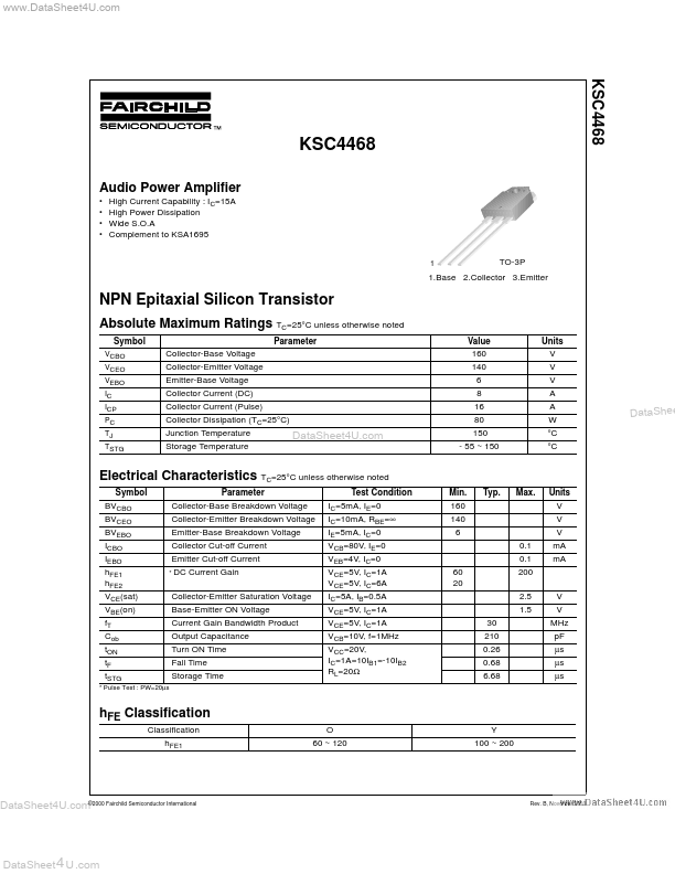 KSC4468 Fairchild Semiconductor