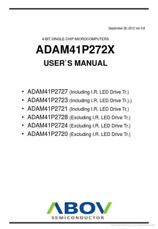 ADAM41P2724 ABOV