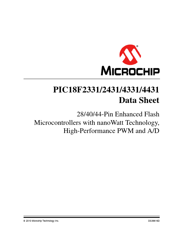 PIC18F2431 Microchip